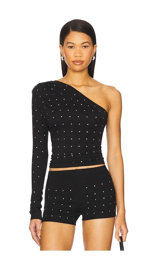 miaou katia top in black. - size l (also in s)