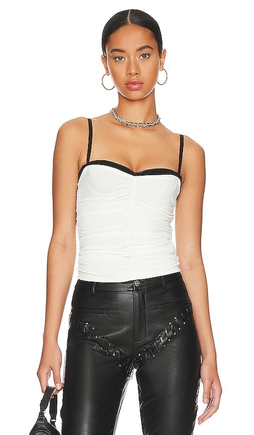 miaou renzo tube top in cream. - size l (also in xl)