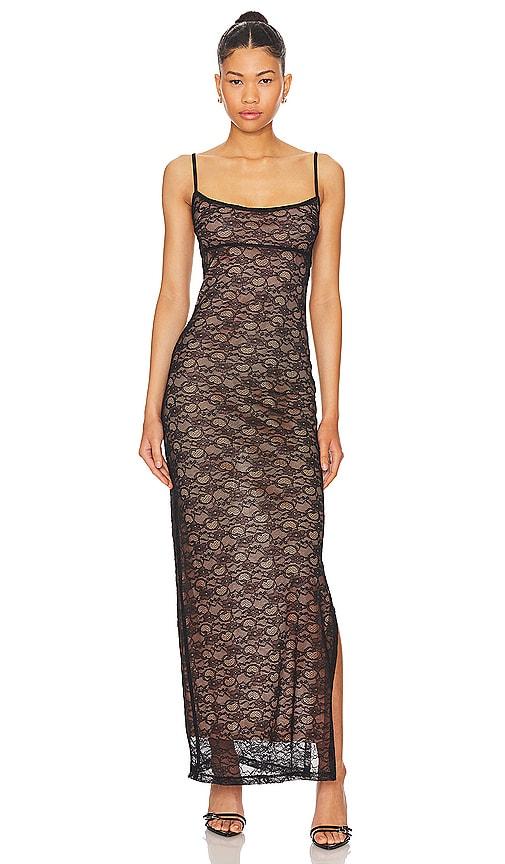 miaou thais dress in black. - size m (also in s)