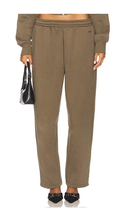 miaou zev sweatpant in olive. - size m (also in s, xs)