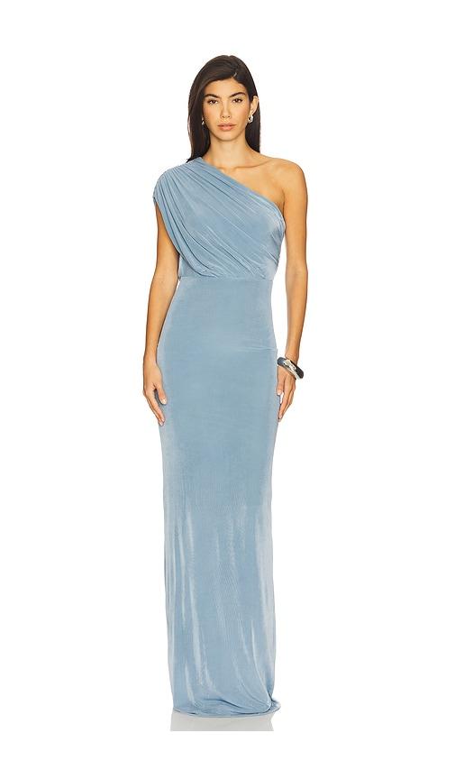 michael costello x revolve cabra maxi dress in blue. - size l (also in xxs, xs, s, m)