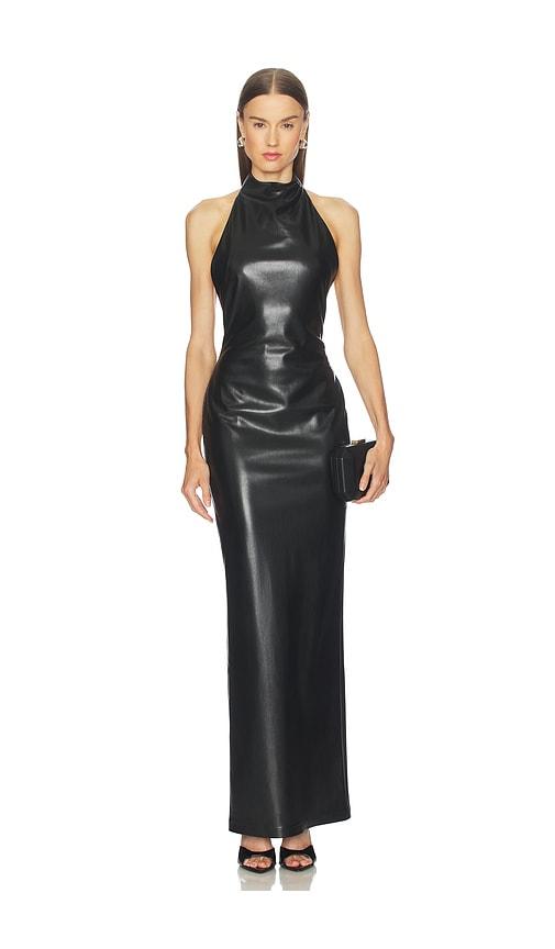michael costello x revolve lyonna maxi dress in black. - size l (also in xxs, s, m)