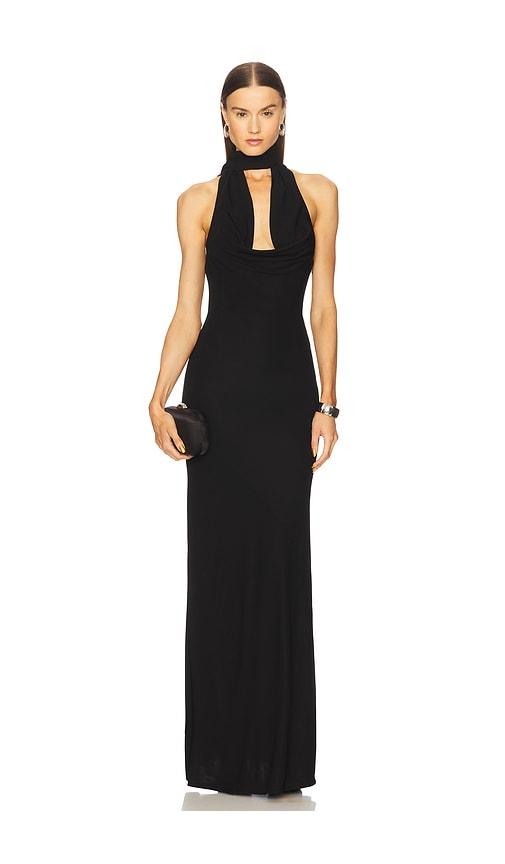 michael costello x revolve nathalia gown in black. - size m (also in xxs, xs, s, xl)