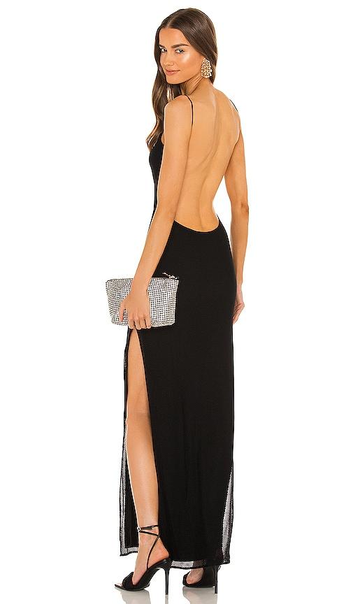 michael costello x revolve nolan maxi dress in black. - size l (also in m, s, xl)