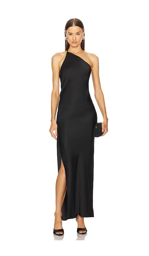 michael costello x revolve piper gown in black. - size m (also in xl)