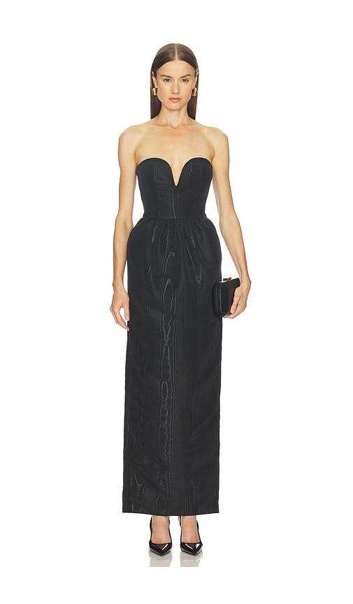 michael costello x revolve rosato maxi dress in black. - size m (also in xs, xxs, s)