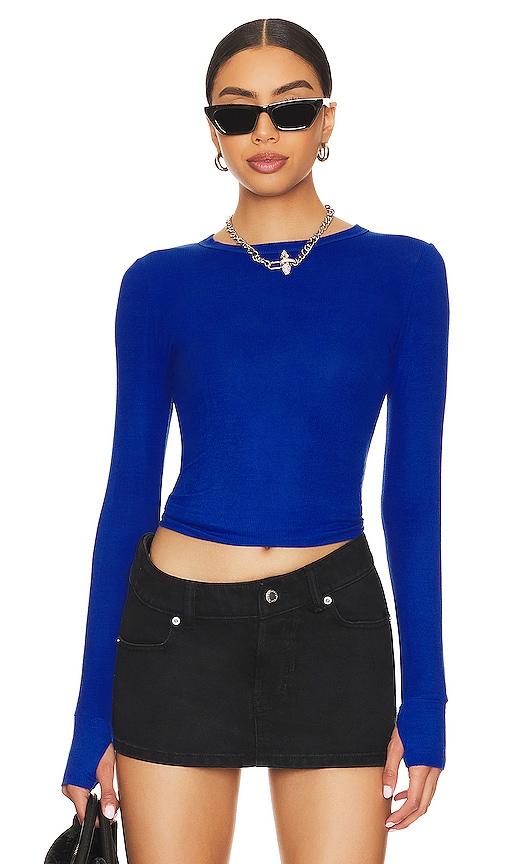 michael lauren alick tee in royal. - size m (also in s, xl, xs)