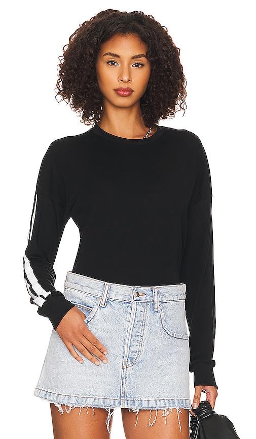 michael lauren keegan tee in black & white. - size l (also in s, m)