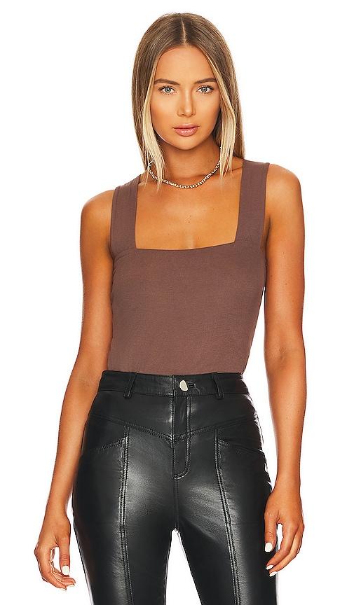 michael lauren marco tank in chocolate. - size l (also in xl)