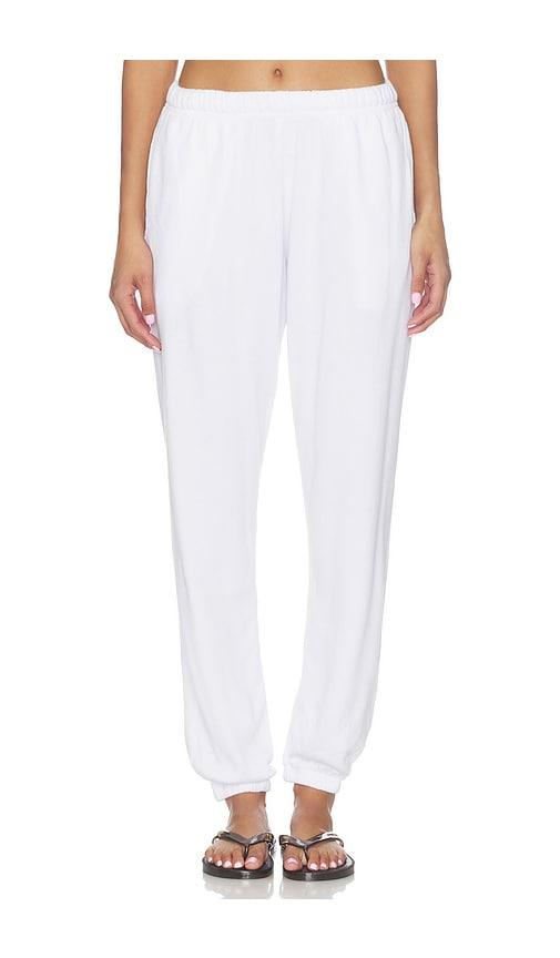 michael lauren viper sweatpant with side pocket in white. - size l (also in xs, s, m, xl)