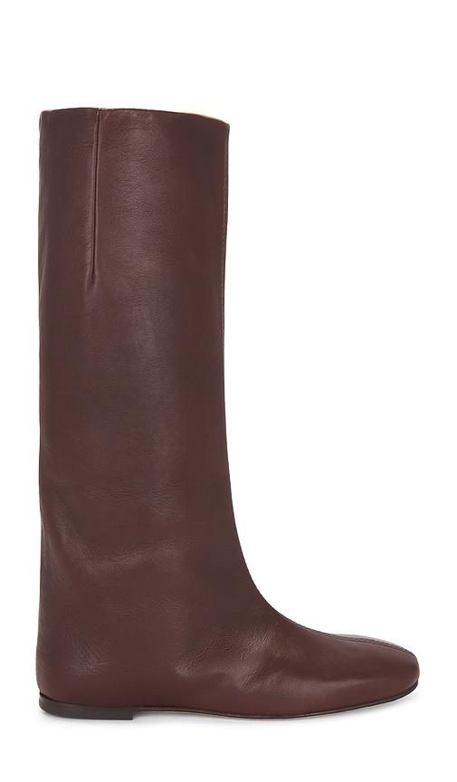 miista severine tall boot in brown. - size 39 (also in 40)