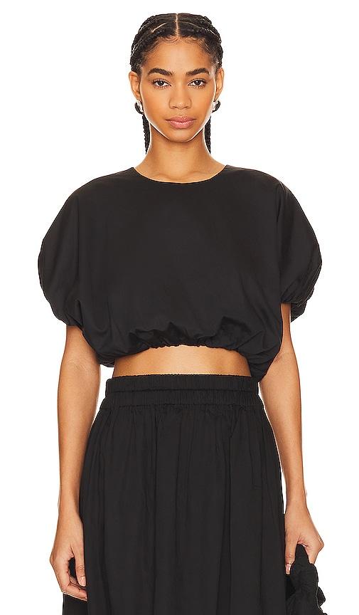 mikoh opihi top in black. - size 2/m (also in 3/l)