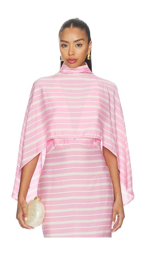 milkwhite cape in pink. - size m (also in xs, s)