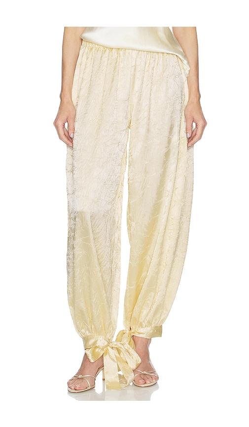 milkwhite pants in ivory. - size m (also in s)