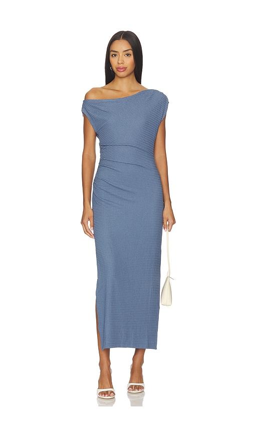 minkpink freya dress in blue. - size s (also in xs)