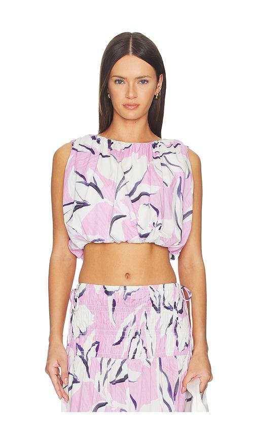 minkpink paloma bubble top in pink. - size l (also in xs, s, m, xl)