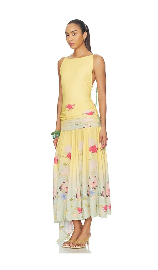 mirae iris dress in multi. - size 34/2 (also in 36/4, 38/6, 40/8, 42/10)