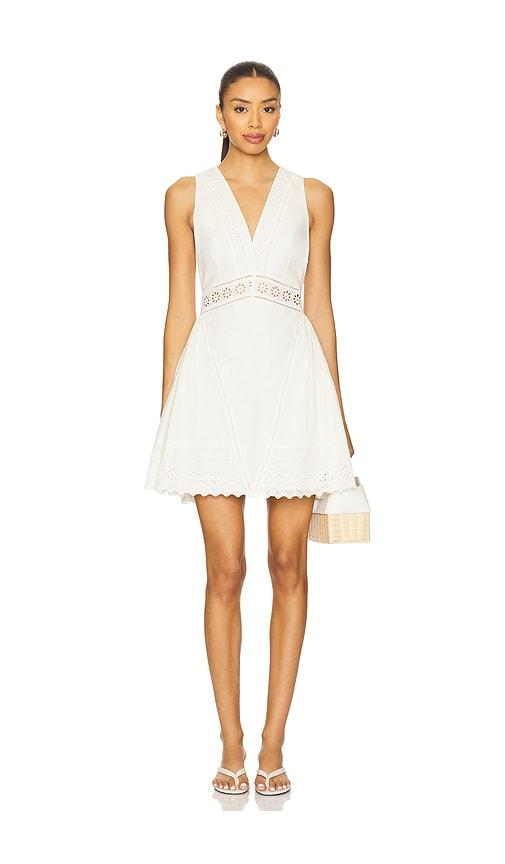 misa los angeles cicely dress in cream. - size s (also in xl)