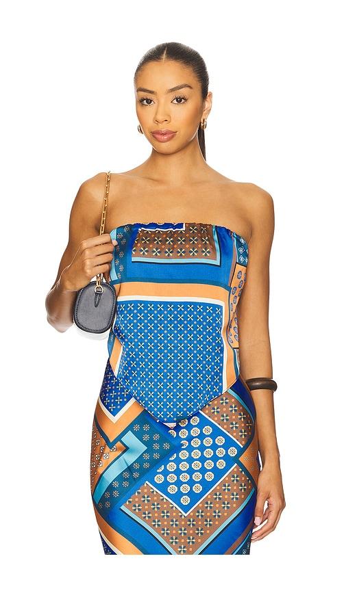 misa los angeles mae top in royal. - size l (also in xs, s, xl)