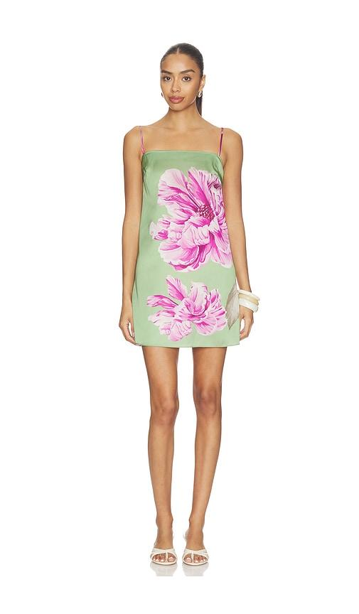 misa los angeles maxine dress in sage. - size m (also in xs, s)