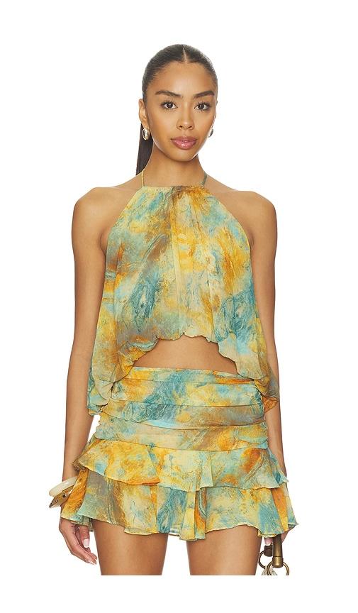 misa los angeles quinn top in multi. - size l (also in xs, s, m, xl)