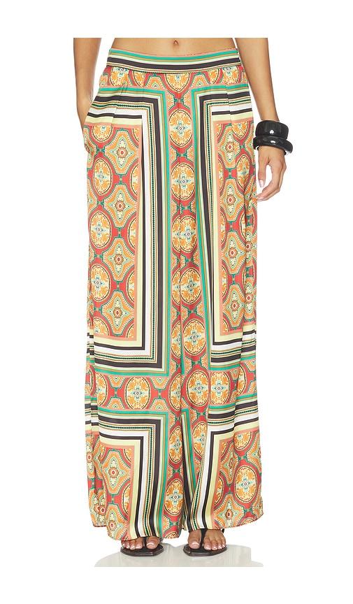misa los angeles selena pant in multi. - size l (also in xs, xxs, s, m)