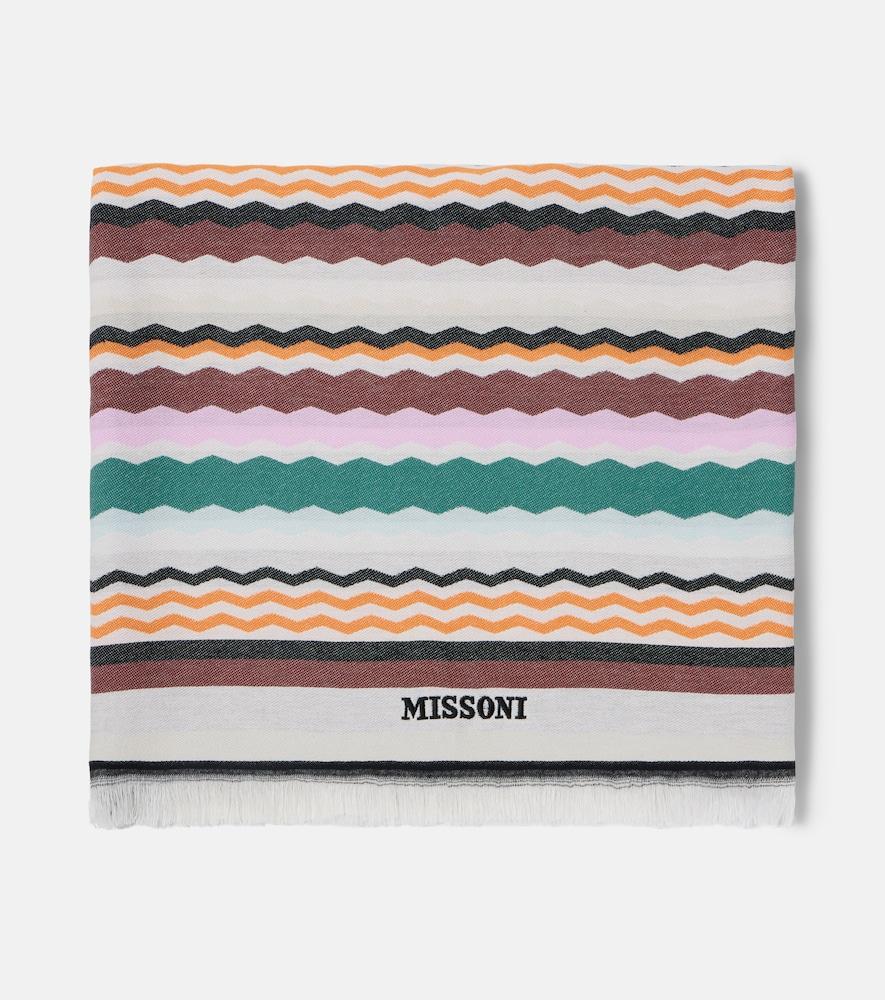 missoni aura fouta zig zag beach towel