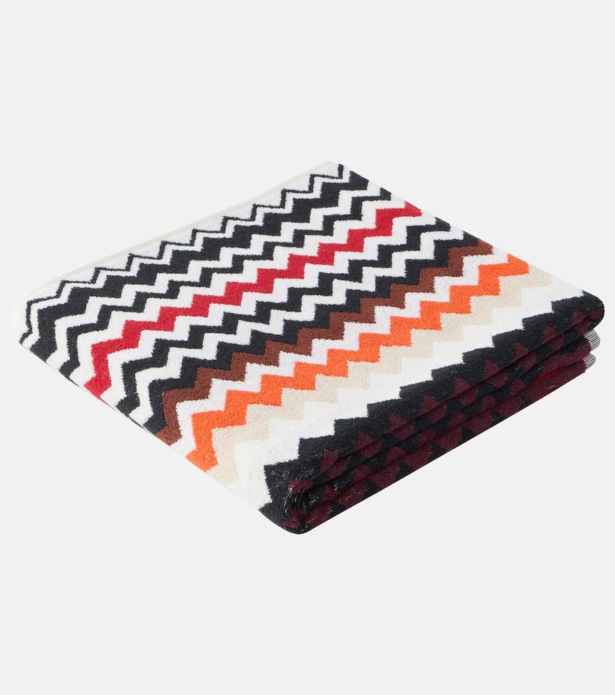 missoni best zigzag cotton terry bath sheet