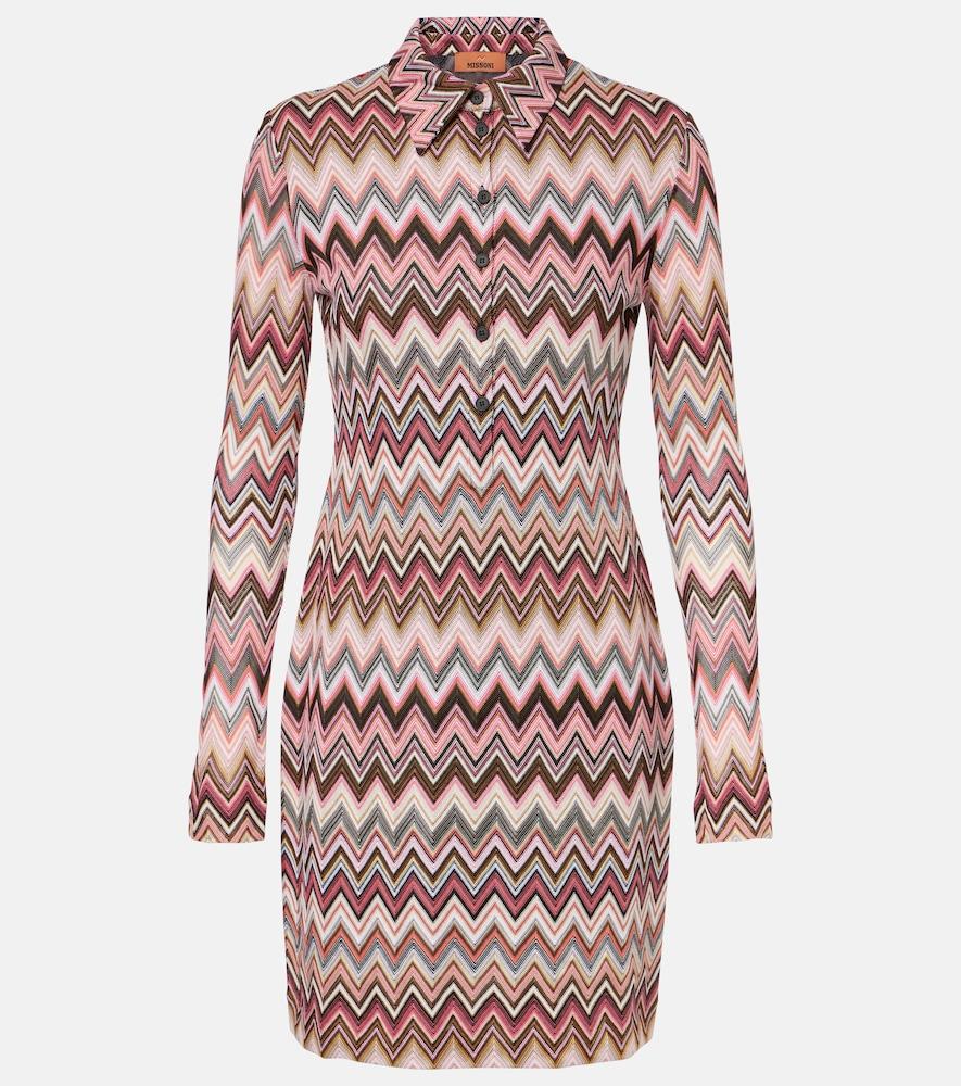 missoni cotton-blend minidress