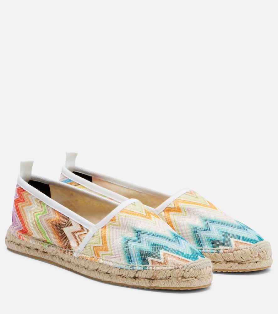 missoni elle zigzag espadrilles