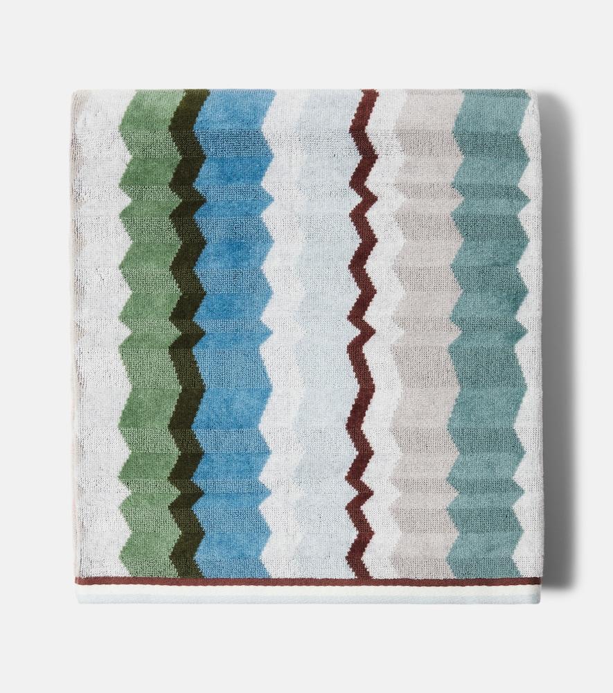 missoni eva zigzag cotton terry towel