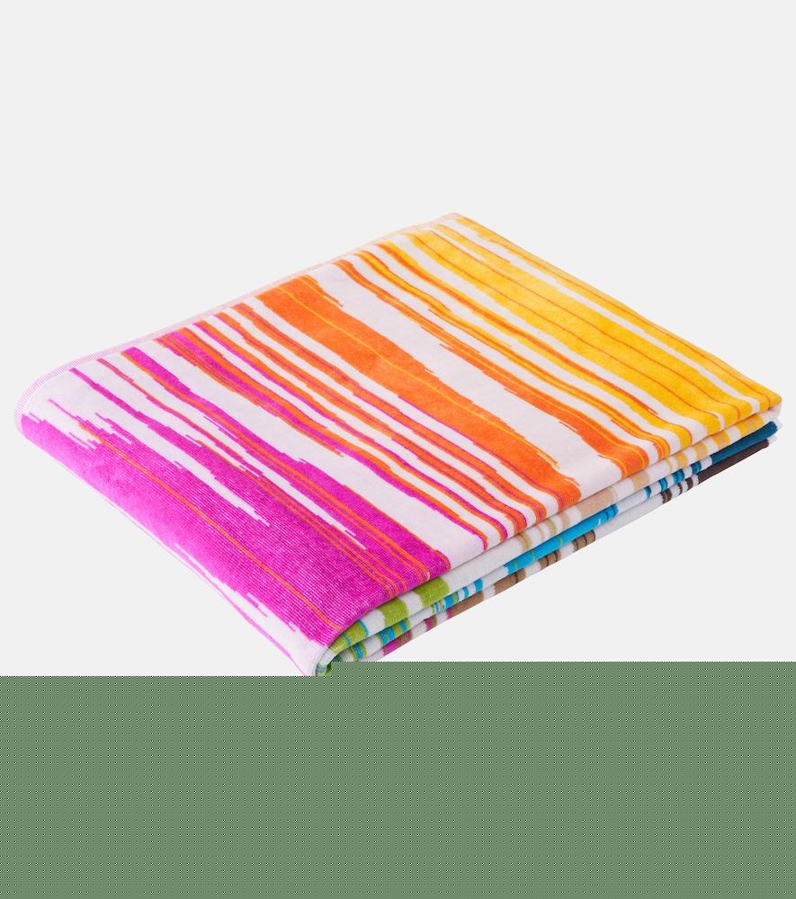 missoni fiammetta cotton terry beach towel
