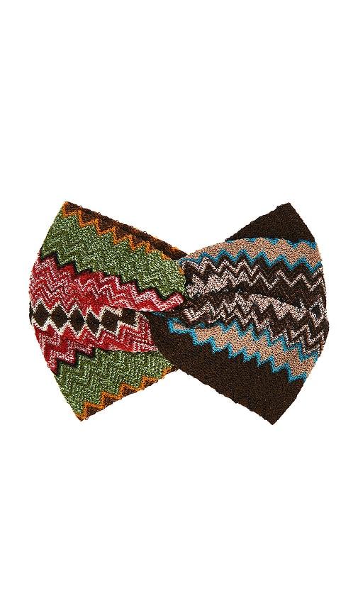 missoni head band in multi.