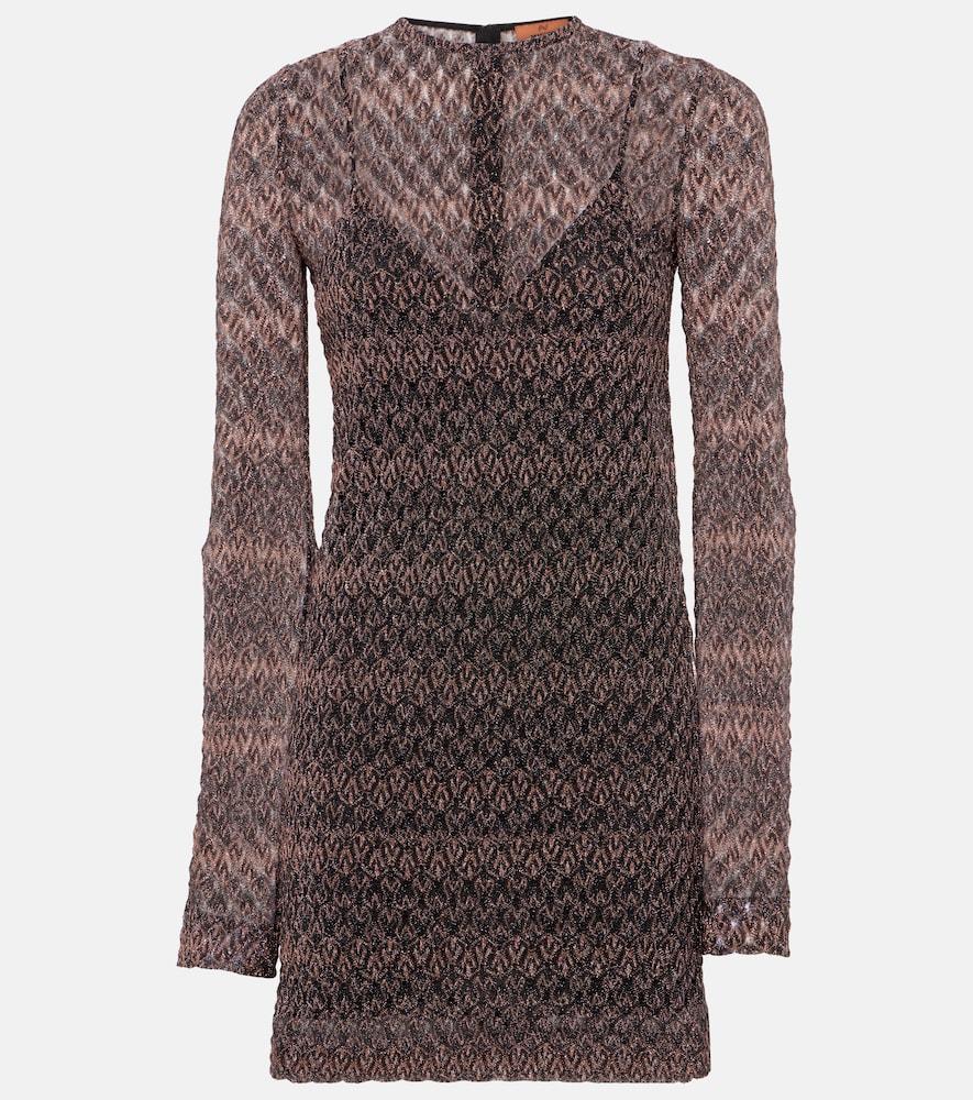 missoni lamé minidress