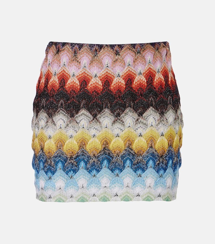 missoni lamé miniskirt