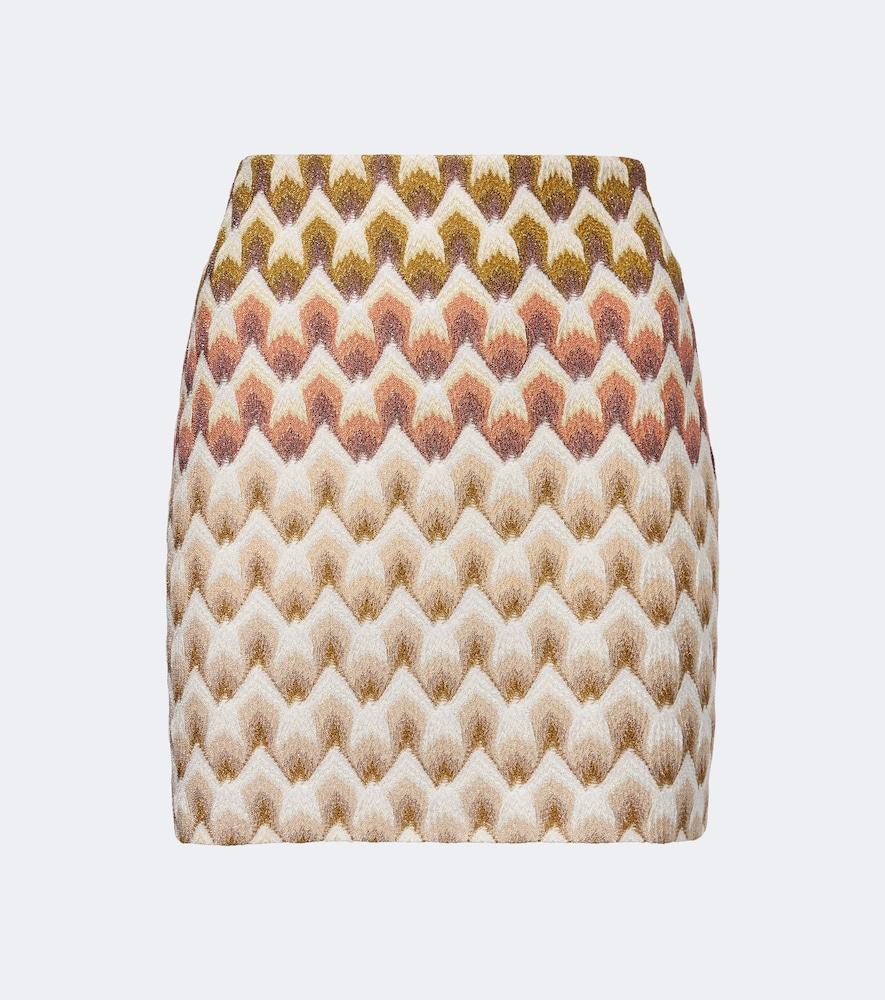 missoni lamé miniskirt