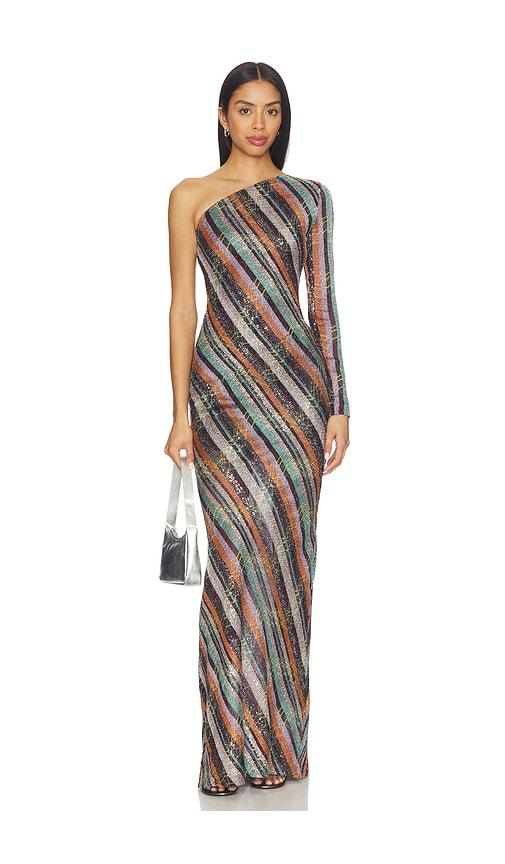 missoni long dress in blue,black. - size 36/0 (also in 42/6)