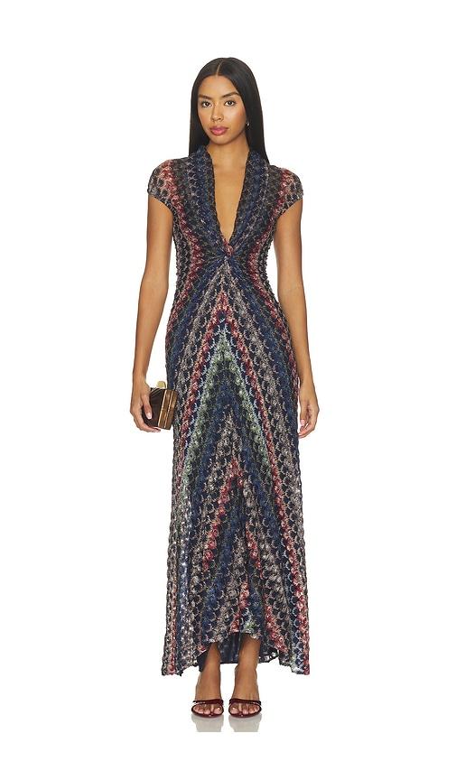 missoni long dress in navy. - size 36/0 (also in 40/4)