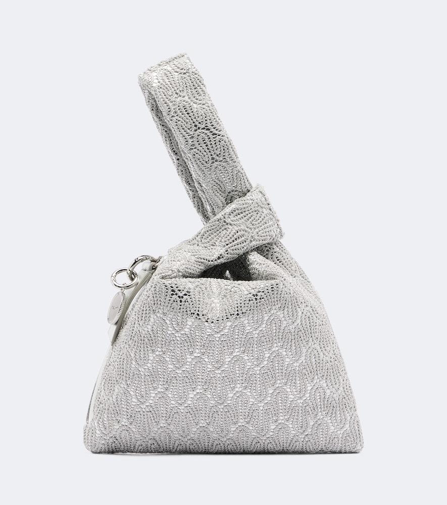 missoni mini lamé top-handle bag
