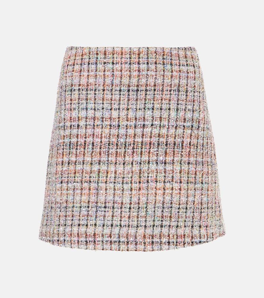 missoni sequined lamé miniskirt