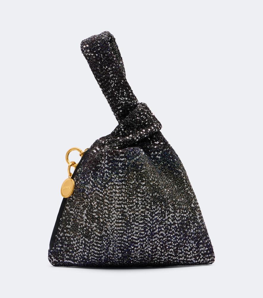 missoni sequined top-handle bag