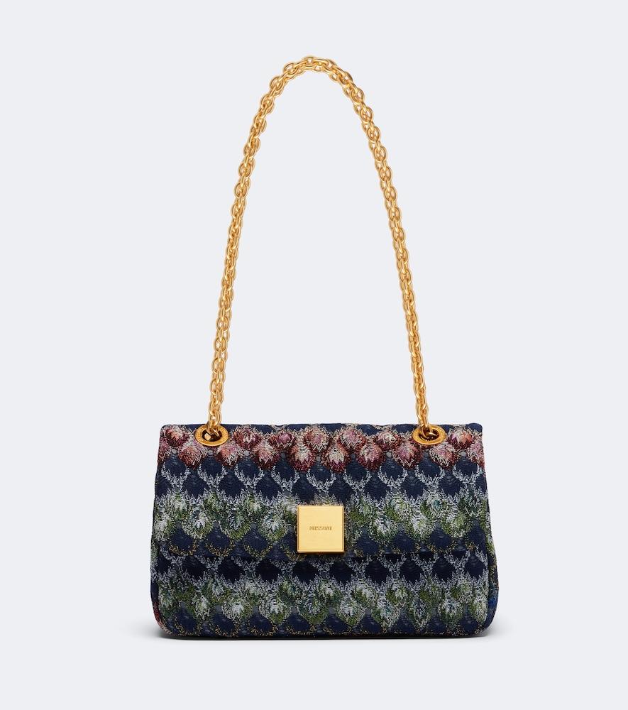 missoni small lace shoulder bag
