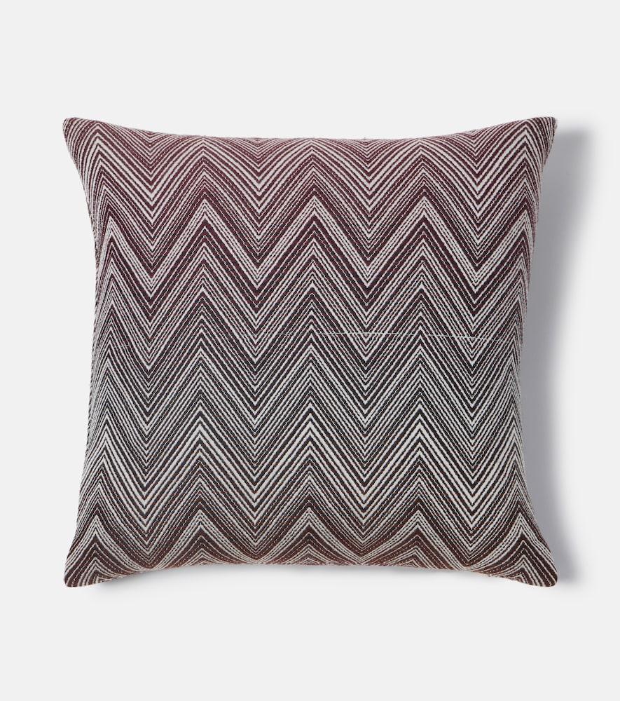 missoni timmy zigzag wool cushion