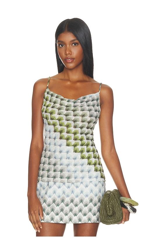 missoni top in green. - size 40/4 (also in 44/8)