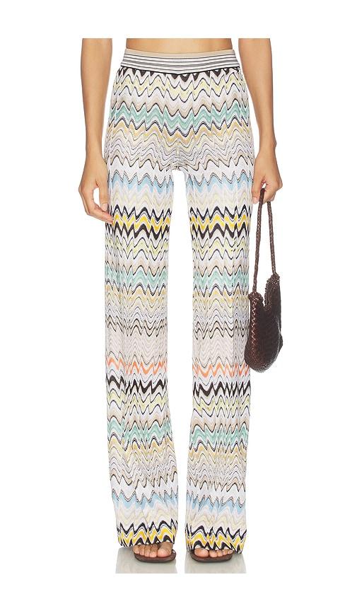 missoni trousers in white,tan. - size 36/0 (also in 42/6)