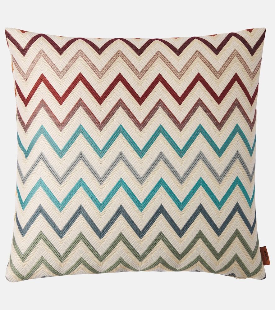 missoni watamu zigzag cotton cushion