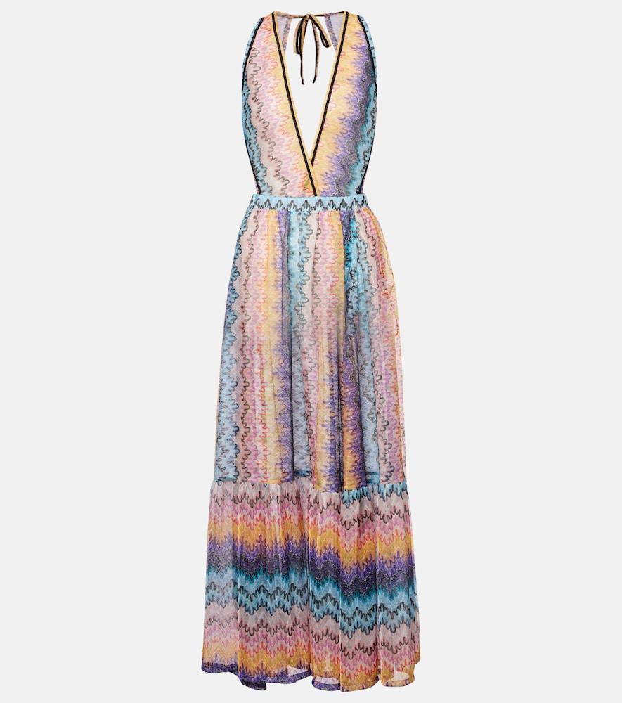missoni wave beach dress