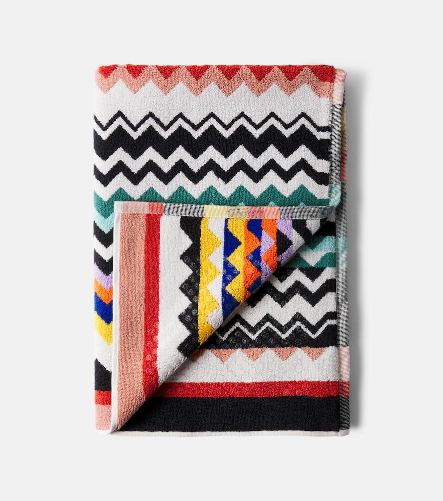 missoni zigzag cotton terry bath mat