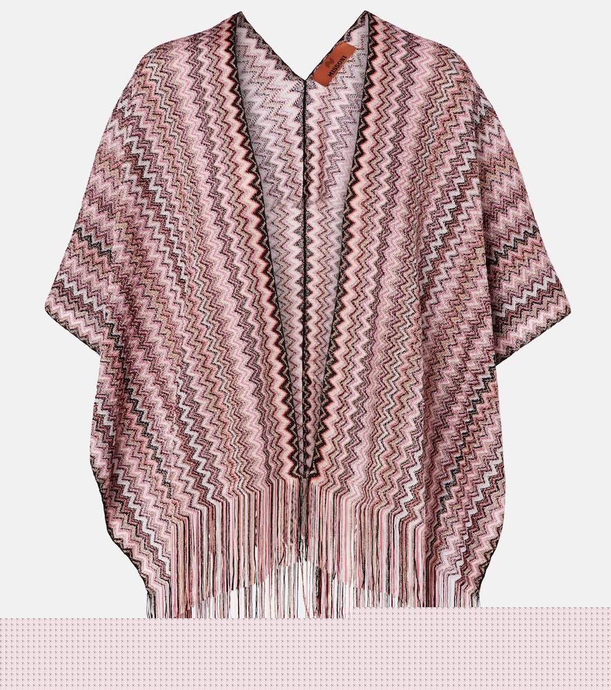 missoni zigzag fringed scarf