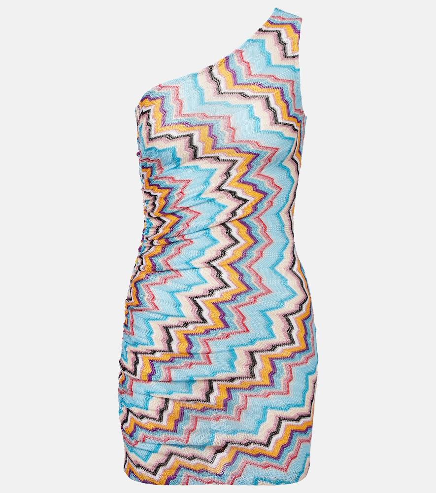 missoni zigzag lamé beach cover-up